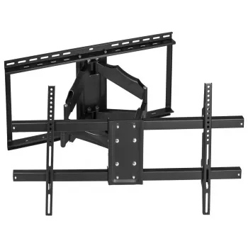 KINGMOUNT KG-1028 supporto TV da parete orientabile e inclinabile per schermi da 42-100 pollici, VESA 200x100 fino a 800x400, fino a 45,5 kg
