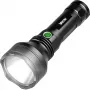 VAYOX VA0109 torcia tattica ricaricabile, 1900 lm, 20 W, 5000 mAh, USB-C, IPX5