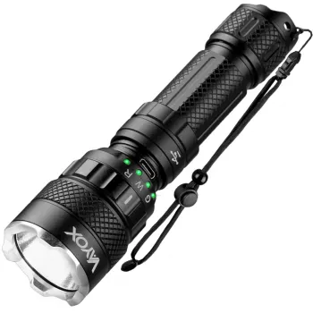 Vayox VA0099 torcia LED 1500 lumen CREE XHP50 USB-C ricaricabile