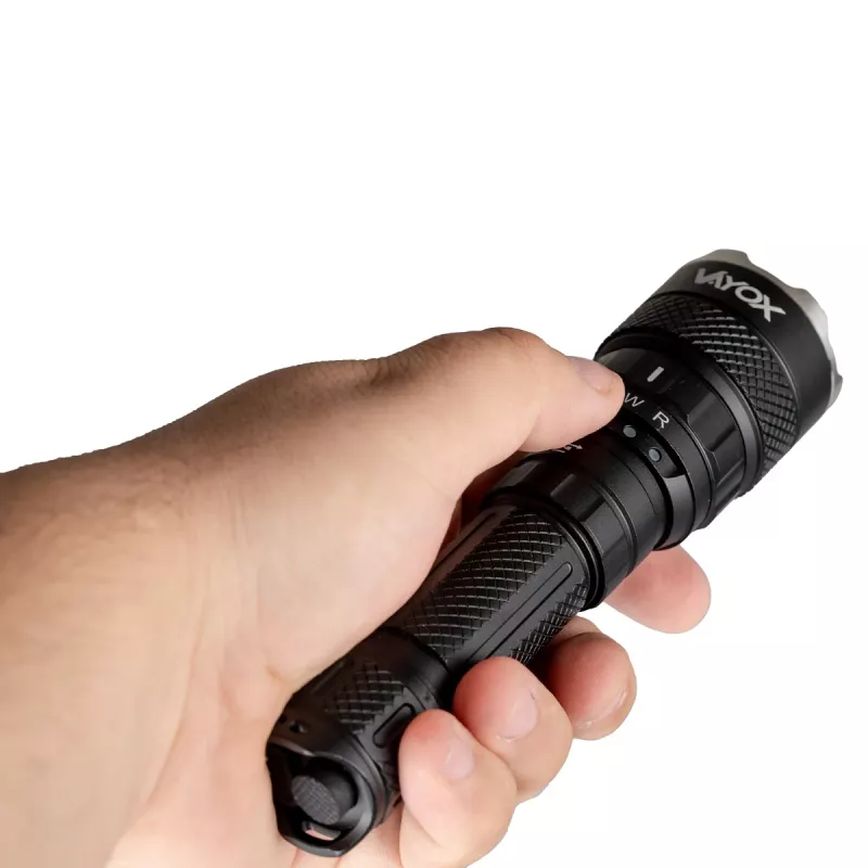 Vayox VA0099 torcia LED 1500 lumen CREE XHP50 USB-C ricaricabile