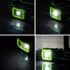 VAYOX VA0187 torcia frontale ricaricabile, 750 lm, CREE + SMD, sensore di movimento, IP66
