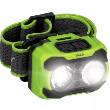 VAYOX TwinBeam Pro Series torcia frontale 600lm IP44 VA0361