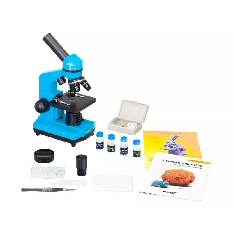Levenhuk Rainbow 2L Moonstone Microscopio biologico 40x-400x
