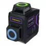 Ermenrich LV40 PRO Livella laser, raggio verde, 2 linee, portata 20 m