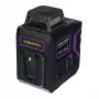 Ermenrich LV20 PRO Livella laser - Verde, 2 raggi, portata 20 m, autolivellante, IP54, Li-Ion