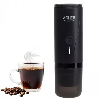 Adler AD 4400 Macchina da caffè portatile, 20 bar, nero