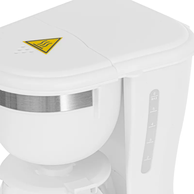 Adler AD 4381 Macchina da caffè a filtro, 600 W, bianco