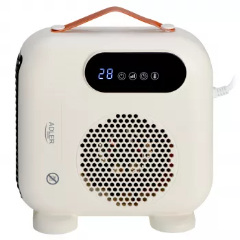 Adler AD 7756 termoventilatore in ceramica 1500W nero