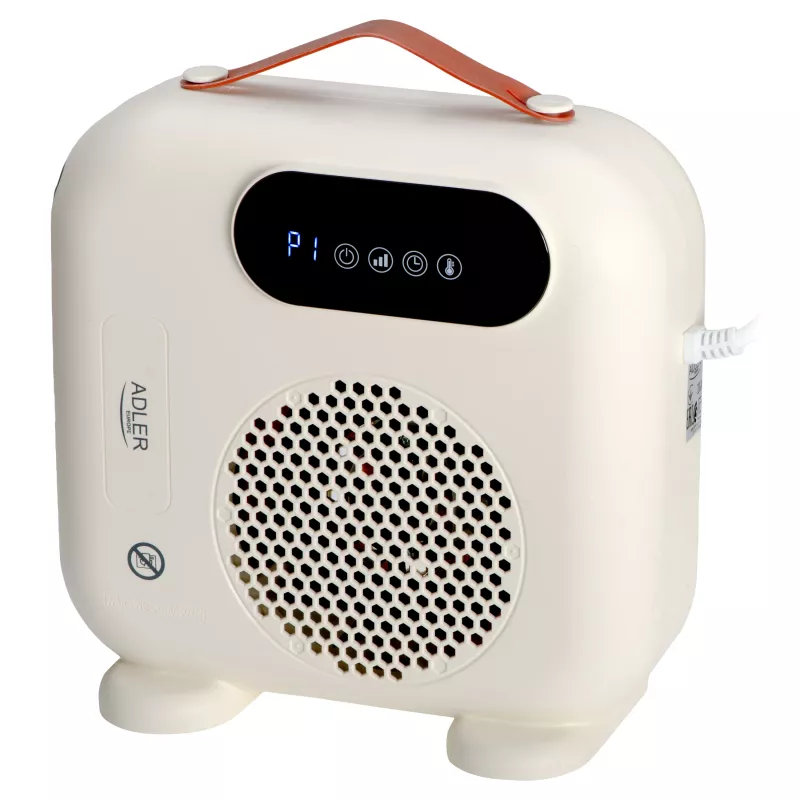 Adler AD 7756 termoventilatore in ceramica 1500W nero