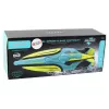 LEAN TOYS Barca Radiocomandata 2.4G Giallo-Turchese Impermeabile