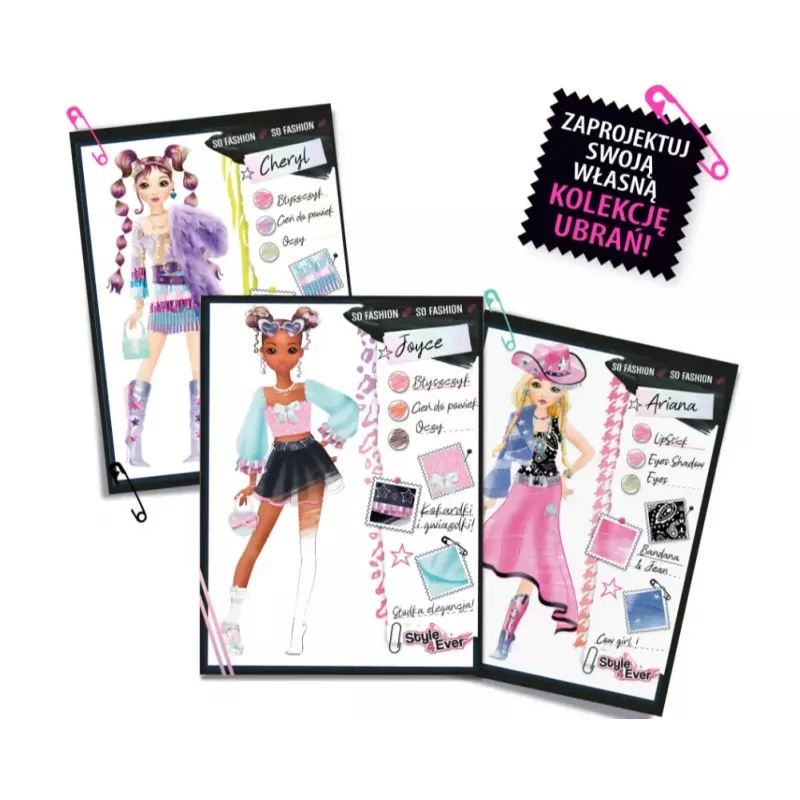 EPEE Kit creativo Fashion Design con tavoletta luminosa LED - Progetto Moda