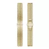 Cinturino per orologio Beline 20mm metallo a nido d'ape oro
