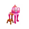 LEAN TOYS Tocco di trucco per bambini con accessori sensore gesti, rosa