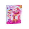 LEAN TOYS Tocco di trucco per bambini con accessori sensore gesti, rosa