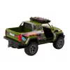 LEAN TOYS Auto Fuoristrada da Caccia Hunter Dinosauro Luci Suoni Verde