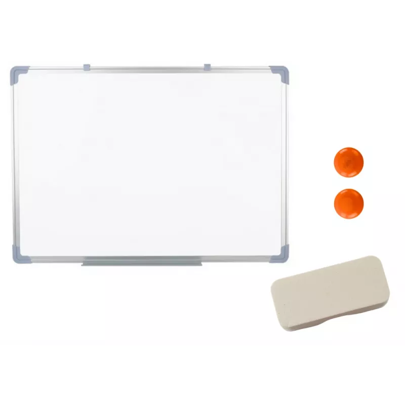 LEAN Spugna per lavagna magnetica cancellabile a secco con 2 magneti 45x60cm