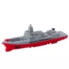LEAN TOYS Set militare nave, sottomarino, jet da combattimento, razzi