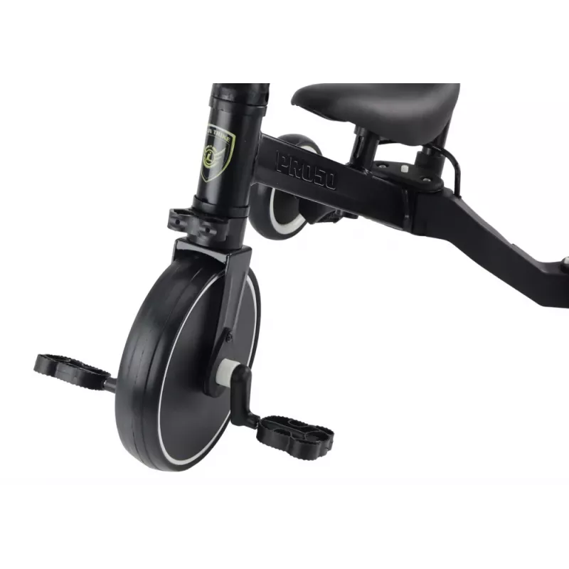 LEAN TRIKE PRO50 triciclo con manico spingi nero