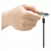 Kensington cavo di sicurezza con lucchetto 3-in-1 - a chiave, 1,8 m (6 ft) - Nero/Argento