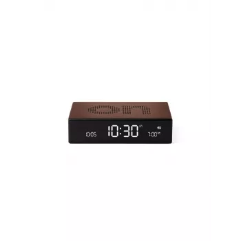 Lexon Flip Premium Sveglia da tavolo a doppia faccia Bronzo LR152BZ