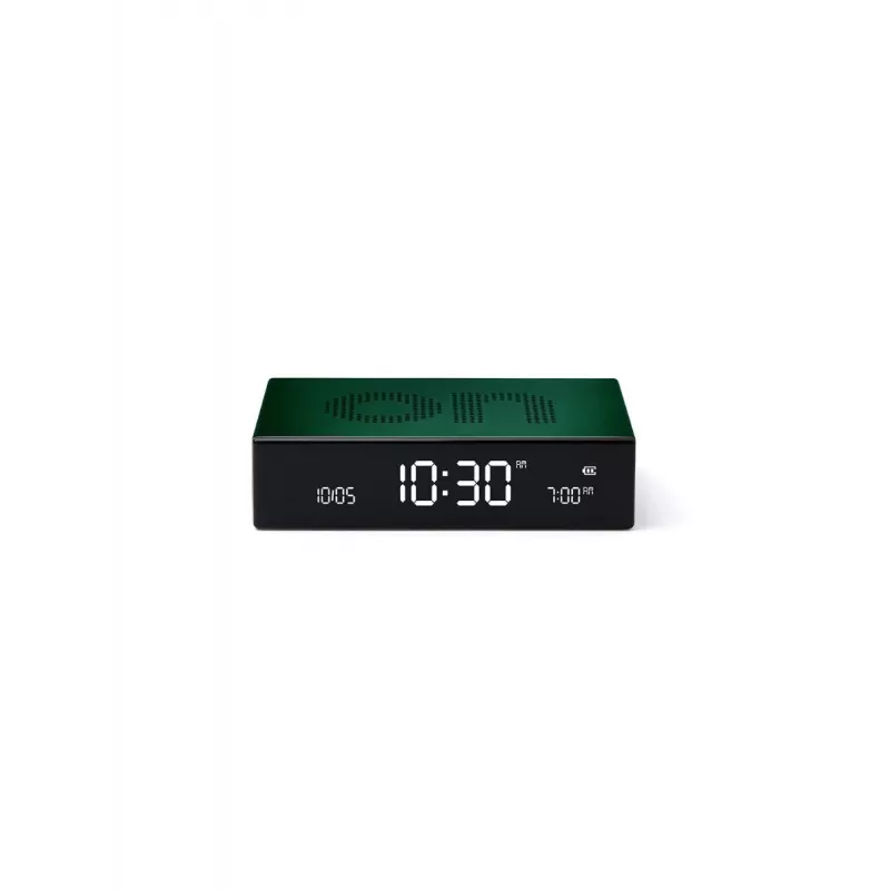 LEXON Flip Premium Sveglia digitale Verde scuro LR152DG1