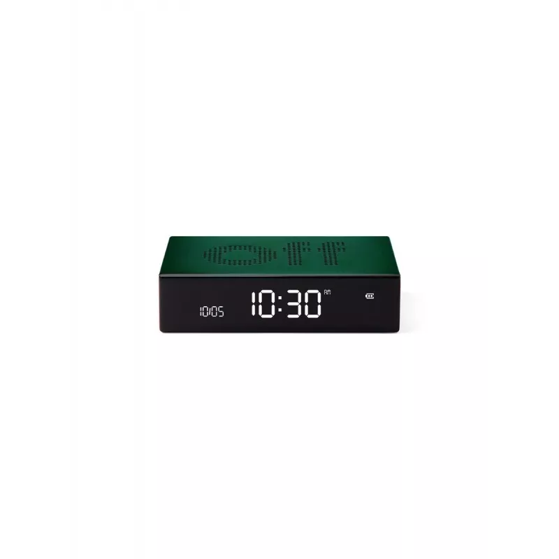LEXON Flip Premium Sveglia digitale Verde scuro LR152DG1