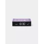 LEXON Flip Premium Sveglia da tavolo a doppia faccia Viola LR152LL