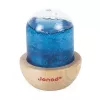 Janod Palla di Neve Sensoriale con Glitter Blu 12m+