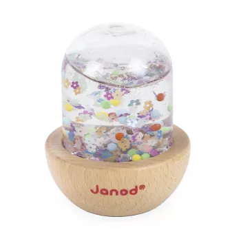 Janod Palla di Neve Sensoriale Multicolore 12m+