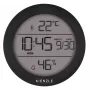 Kienzle Termo-Igrometro Rotondo Analogico - Acciaio Inox - Argento