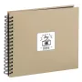 HAMA ALBUM FINE ART 28x24/50 TAUPE, PAGINE NERE