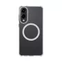 AMAZINGTHING Minimal Mag custodia con anello magnetico per Samsung Galaxy S25 Edge - trasparente