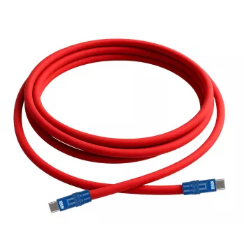 Newell Cavo USB-C a USB-C 100W 2 m silicone rosso-blu navy