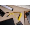 Newell Cavo USB-C a USB-C 100W, 1,5 m, silicone, avvolgibile, giallo-nero