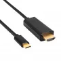 Akyga AK-AV-18 Cavo USB-C a HDMI, 4K, 1,8 m, nero