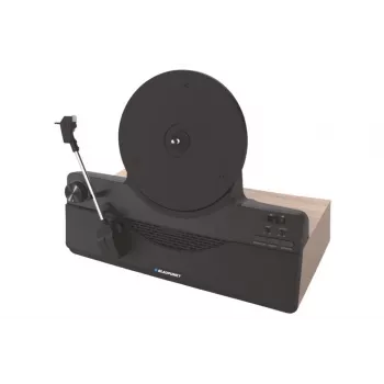 Blaupunkt VT100BK Giradischi verticale, ingresso/uscita Bluetooth, nero