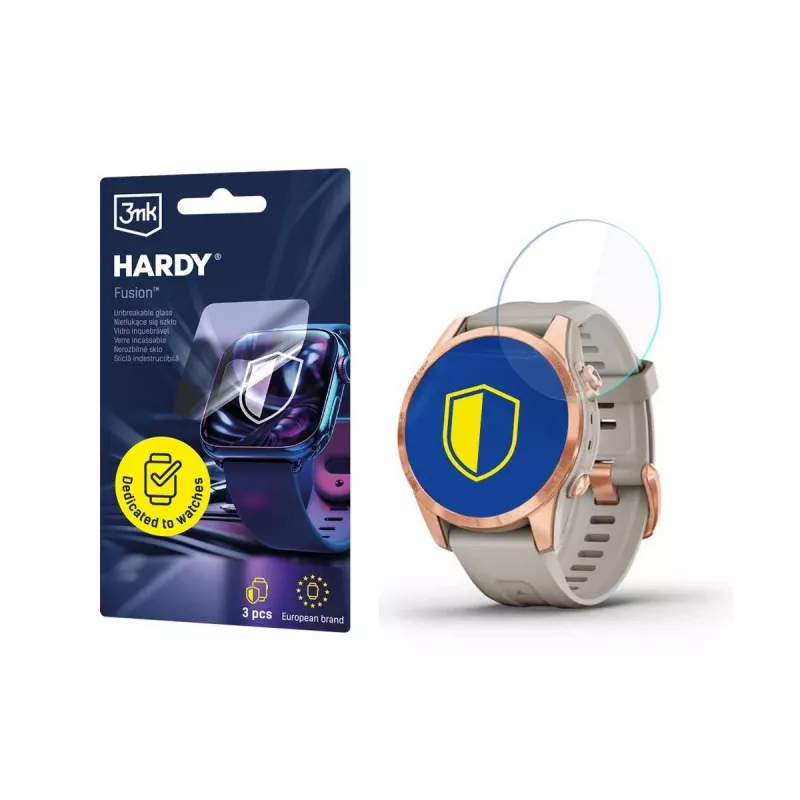 3MK PROTECTION Garmin Fenix 7S Pro Solar - 3mk Hardy Fusion protezione per orologio