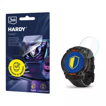 3MK PROTECTION Garmin Instinct 3 45mm (Amoled, Solar) - Protezione per orologio 3mk Hardy Fusion