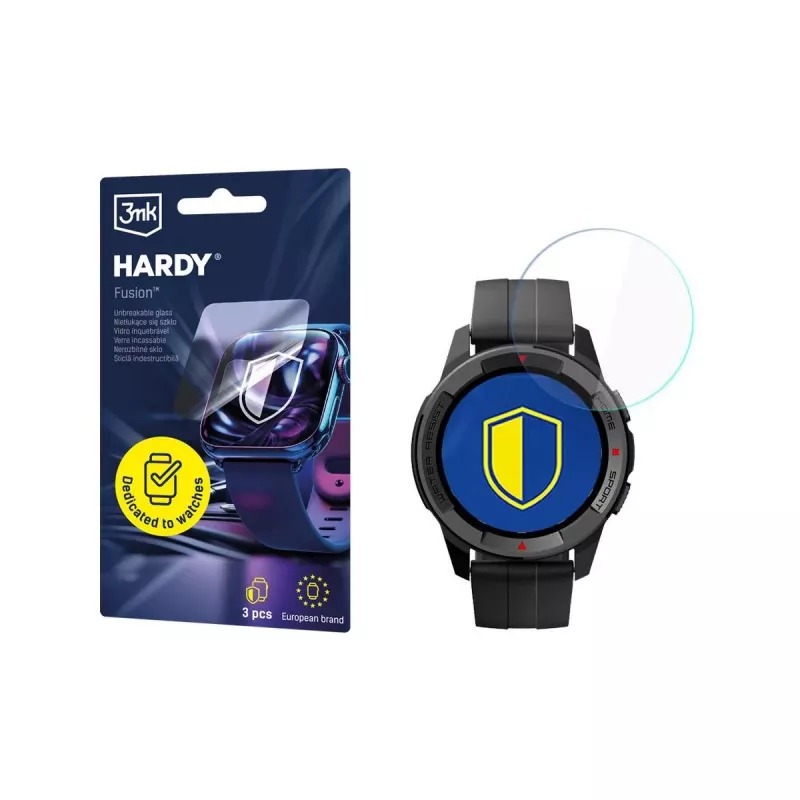 3MK PROTECTION Mibro X1 - Protezione per orologio 3mk Hardy Fusion