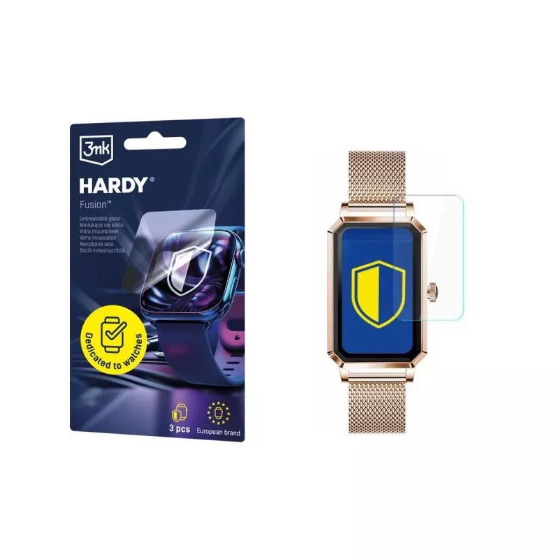 3MK PROTECTION Rubicon RNCE86 - Pellicola protettiva per orologio 3mk Hardy Fusion