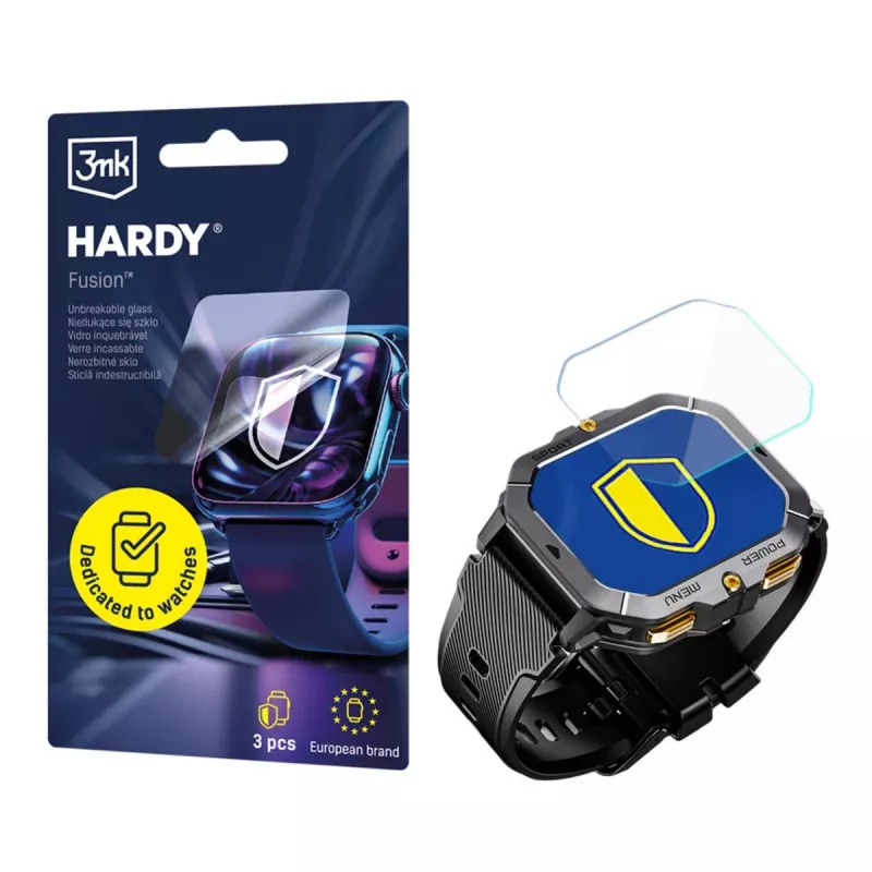 3MK PROTECTION Rubicon RNCF23 - Protezione per orologio 3mk Hardy Fusion
