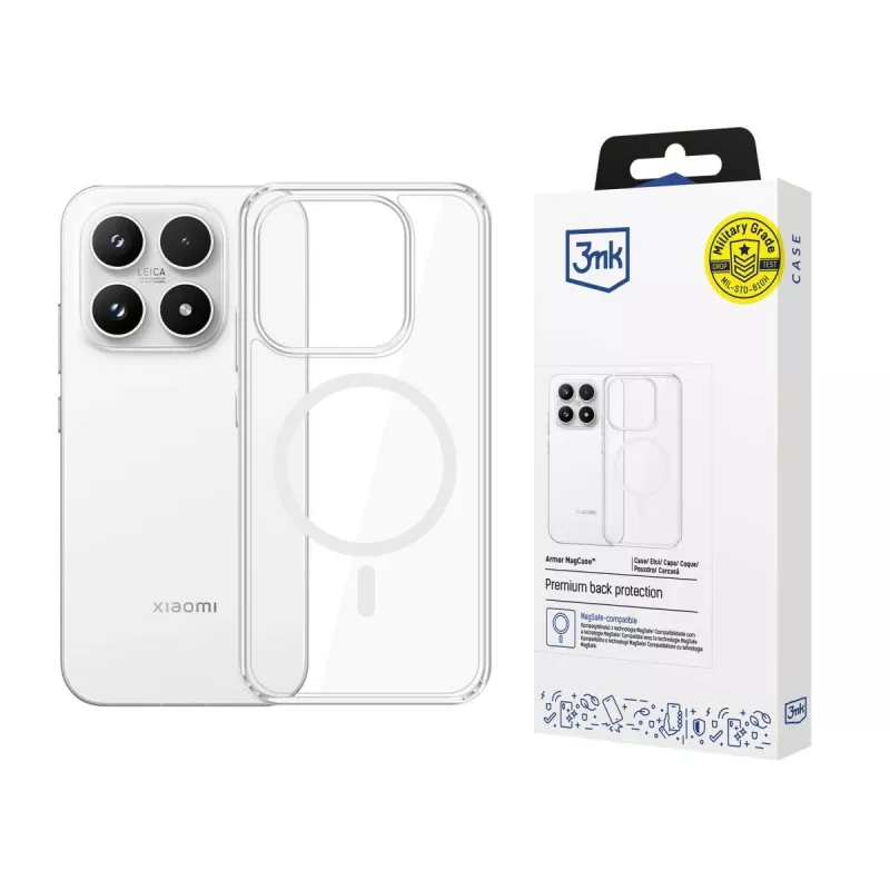 3MK PROTECTION Xiaomi 17 - 3mk Hardy LiqForce MagCase cover posteriore nera