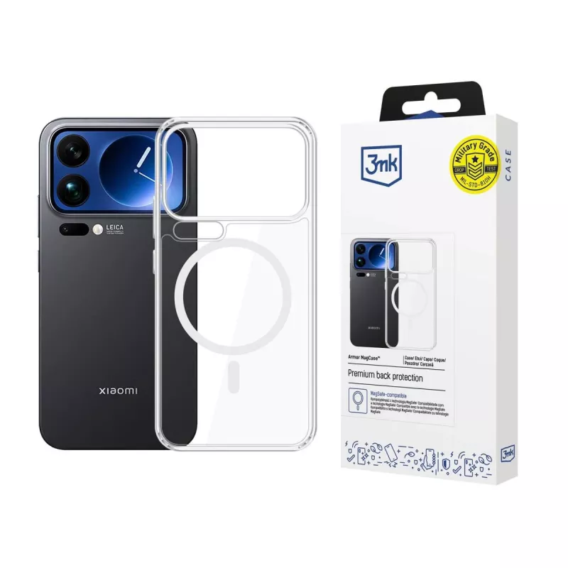 3MK PROTECTION Xiaomi 17 Pro Max Hardy LiqForce MagCase cover posteriore nera