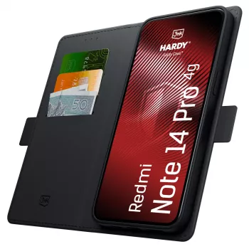 3MK PROTECTION Redmi Note 14 Pro 4G - 3mk Hardy Foldy Case nero