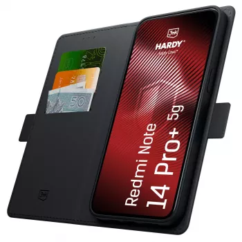 3MK PROTECTION Redmi Note 14 Pro+ - 3mk Hardy Foldy Case nero
