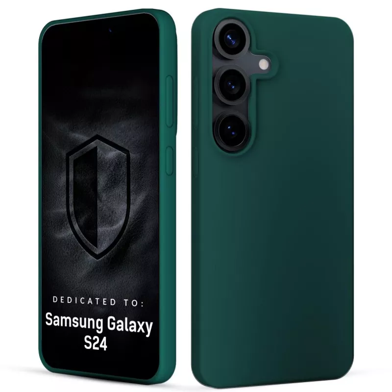 3MK PROTECTION Samsung Galaxy S24 - 3mk Hardy Mellow Case verde