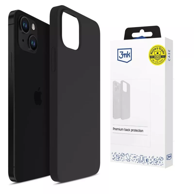 3MK PROTECTION Apple iPhone 14 Plus - Custodia 3mk Hardy Mellow nero