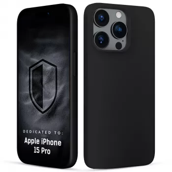 3MK PROTECTION Apple iPhone 15 Pro - Custodia 3mk Hardy Mellow nera