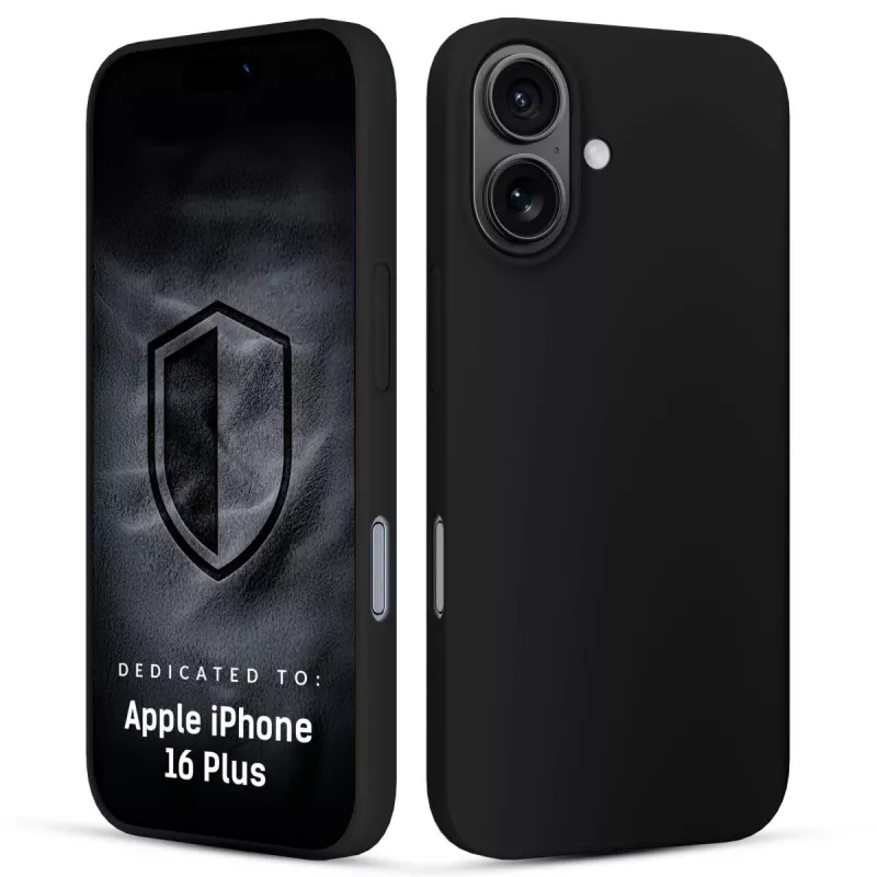 3MK PROTECTION Apple iPhone 16 Plus - Custodia 3mk Hardy Mellow nera