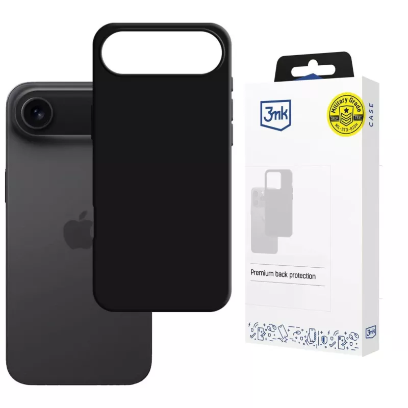 3MK PROTECTION Apple iPhone Air - Custodia 3mk Hardy Mellow nera